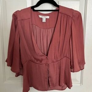 Forever 21 flowy blouse